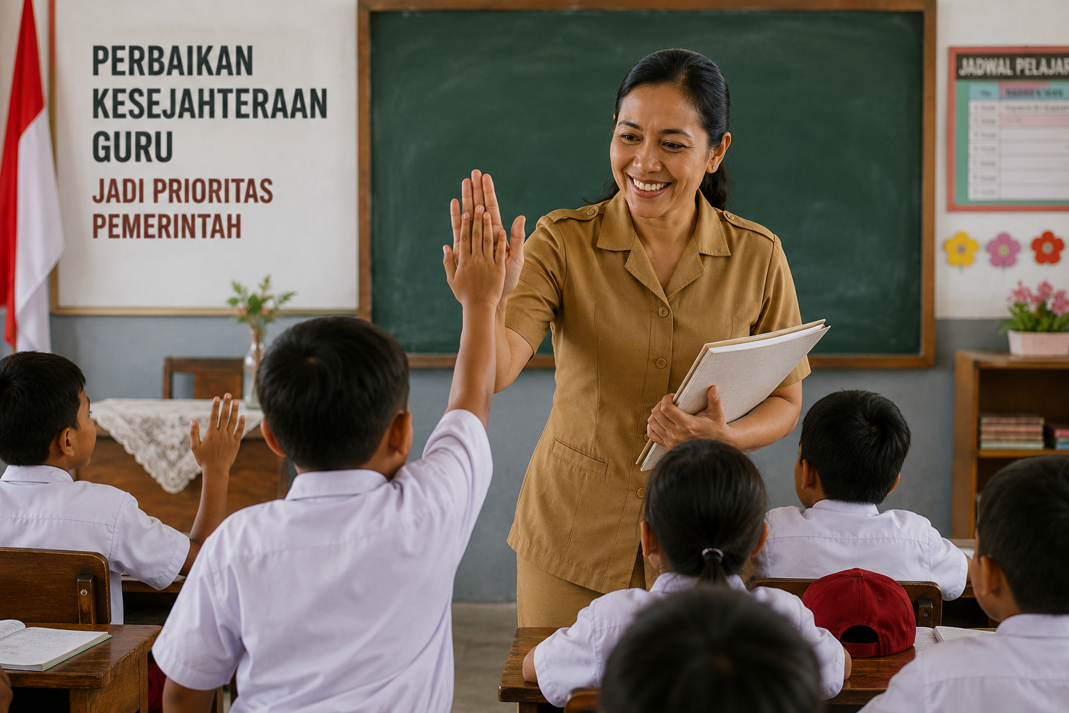 Perbaikan Kesejahteraan Guru Jadi Prioritas Pemerintah
