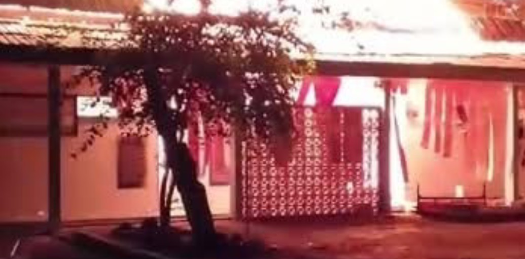 Polresta Banda Aceh Kejar Penyebab Kebakaran Fakultas Pertanian USK, Garis Polisi Dipasang