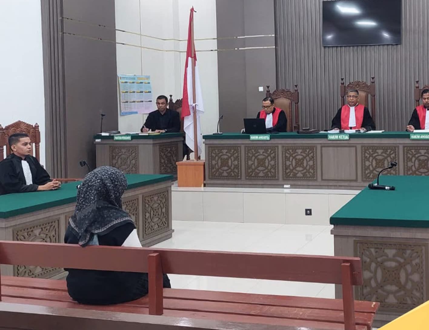 Tok! Majelis Hakim Tipikor Banda Aceh Vonis Terdakwa Korupsi BOKB Bireuen 6 Tahun Penjara