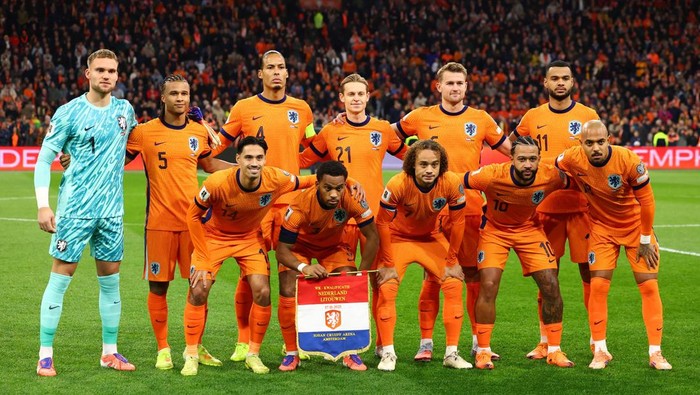 Skuad Timnas Belanda di Piala Dunia 2026 Didominasi Pemain Premier League