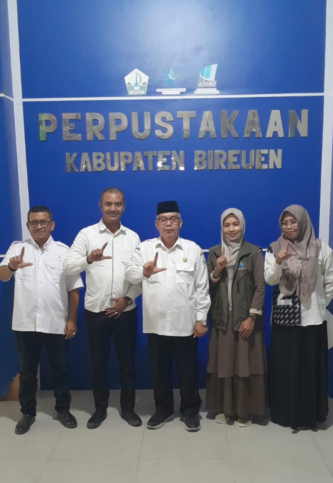 Relima Perpusnas 2026 Audiensi Dengan Dinas Perpustakaan dan Kearsipan Bireuen